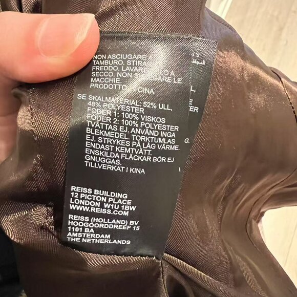 Reiss Coat (BRAND NEW!!!!) - Picture 11 of 11